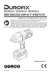DUROFIX RI2036A3 Product Information Manual