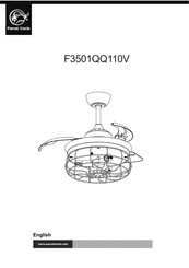 Parrot Uncle F3501QQ110V Installation & Operating Instructions Manual