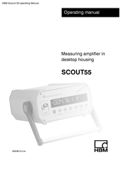 HBM SCOUT55 Operating Manual