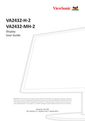 ViewSonic VA2432-MH-2 User Manual