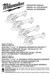 Milwaukee M18 FUEL 2882-20 Operator's Manual