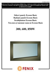 Fenix 300 Installation And User Manual