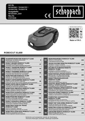 Scheppach ROBOCUT XL600 Operating And Safety Instructions Manual
