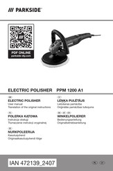 Parkside PPM 1200 A1 User Manual