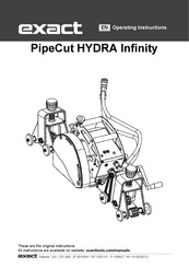 eXact PipeCut HYDRA Infinity Operating Instructions Manual
