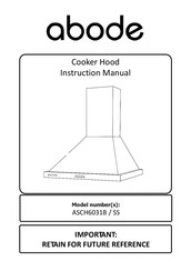 Abode ASCH6031SS Instruction Manual