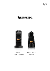 DeLonghi Nespresso Essenza Plus Manual