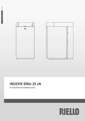Riello INSIEME EVOe 25 B/70 LN Installation And Maintenance Manual