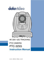 Datavideo PTC-325G Instruction Manual