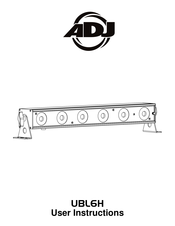 ADJ UBL6H User Instructions