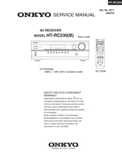 Onkyo HT-RC230 Service Manual
