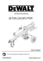 DeWalt DXGLXT2802XE Instruction Manual