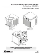 Follett MCE425AHS/ABS Operation And Service Manual