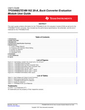 Texas Instruments TPS548B27EVM-162 User Manual