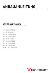 SW-Motech KFT.05.845.30000/B Mounting Instructions