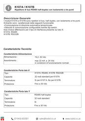 Seneca K107B Manual