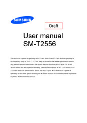 Samsung SM-T2556 User Manual