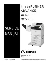 Canon imageRUNNER ADVANCE C356iF II Service Manual