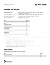 Rockwell Automation 1756-L82E Installation Instructions Manual
