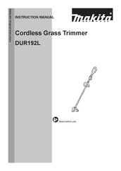 Makita DUR192LST Instruction Manual