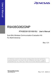 Renesas RTK0EE0013D10001BJ User Manual
