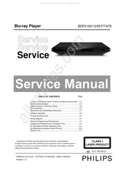 Philips BDP2100/F7 Service Manual