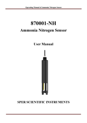 Sper scientific 870001-NH User Manual