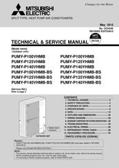 Mitsubishi Electric PUMY-P125VHMBR2 Technical & Service Manual
