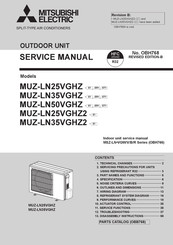 Mitsubishi Electric MUZ-LN35VGHZ2-E1 Service Manual