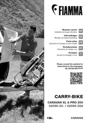 Fiamma 02096-32 Installation And Usage Instructions