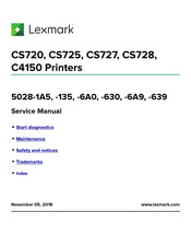 Lexmark C4150 Service Manual