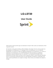 LG LS720 User Manual
