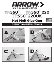 Arrow TR550 220 Operating Instructions Manual