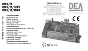 Dea 281/2/868 Manual