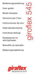 Giroflex 545 User Manual