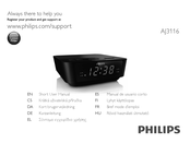 Philips AJ3116 Short User Manual