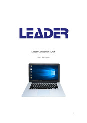 Leader Companion SC406 Quick Start Manual