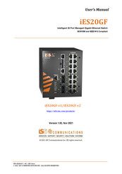 IS5 COMMUNICATIONS iES20GF User Manual