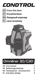 CONDTROL Laser 3D CONDTROL User Manual