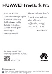 Huawei FreeBuds Pro Quick Start Manual