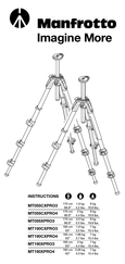 Manfrotto MT190CXPRO3 Instructions