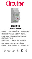 Circutor CEM-C10 Quick Start Manual
