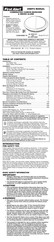 First Alert PC1210 User Manual
