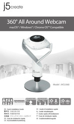 j5 create JVCU360 Quick Installation Manual