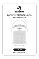 Zoweetek ZW-H6 User Manual