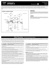 Yamaha DTX6K-X Assembly Manual