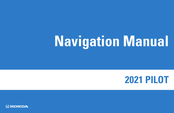 Honda PILOT 2021 Navigation Manual