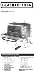 Black & Decker TO4315SS-LA Quick Manual