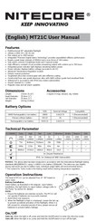 Nitecore MT21C User Manual