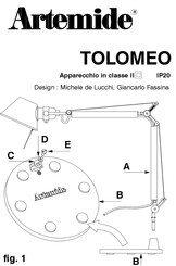 Artemide TOLOMEO Manual